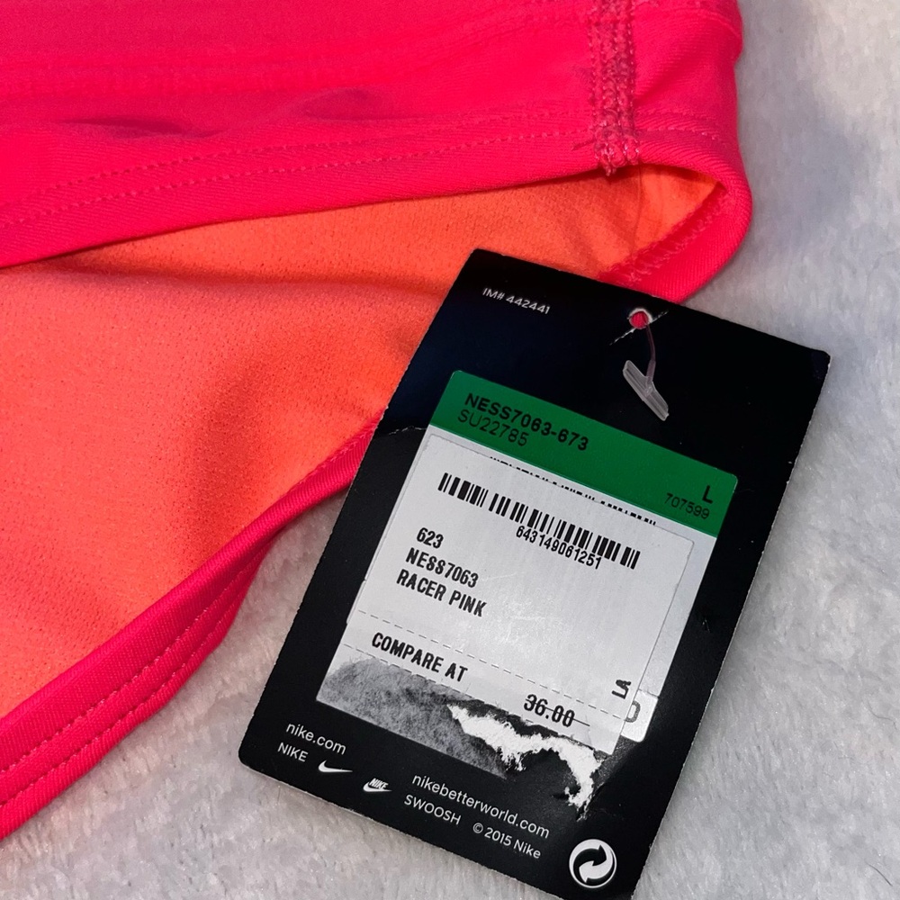 Nike Racer Pink and Orange Swim Bottoms Sz L NWT - Picture 3 of 6